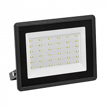 Прожектор светодиодный СДО 06-50 Вт  6500К IP65 черн.  на сайте Стройсервис
