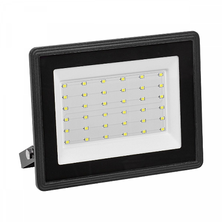 Прожектор светодиодный СДО 06-50 Вт  6500К IP65 черн.  на сайте Стройсервис
