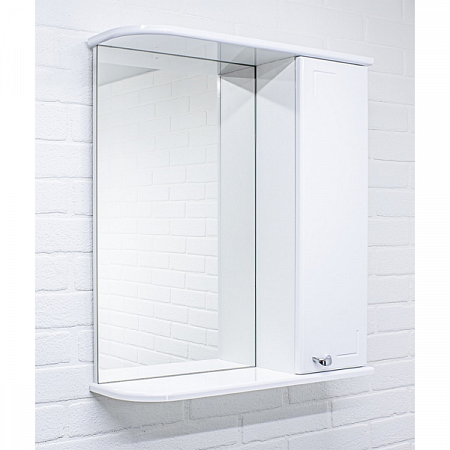 Шкаф-зеркало Классик 60 правый АЙСБЕРГ DA1053HZ Домино (3)