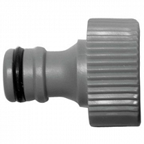 Адаптер д/шланга внешний пластик. резьба 1"  на сайте Стройсервис
