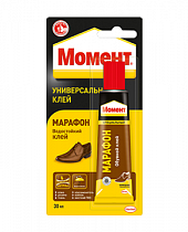 Клей Момент Марафон обувной 30 мл шоу-бокс водостойкий 873855  *10/120 на сайте Стройсервис

