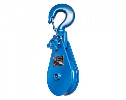 Блок усиленный шкивовый с крюком тип LH3"*1 (г/п-2 т) LB на сайте Стройсервис
