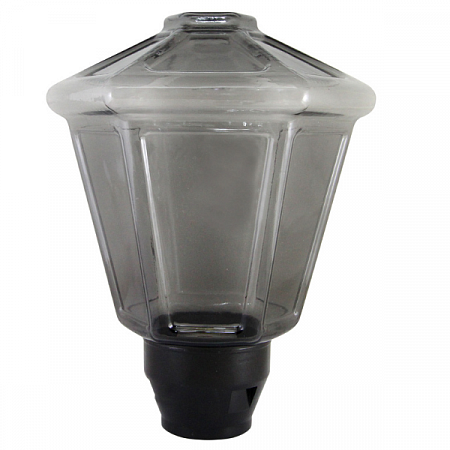 Светильник садово-парковый на опору   Е27 Латерна дымч. ПММА IP54 основание А85 НТУ 05- 40-112 TDM на сайте Стройсервис
