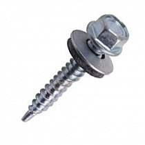 Саморез кровельный по дереву 4,8*70мм Zn  на сайте Стройсервис
