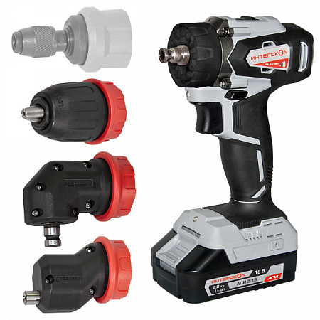 ИНТЕРСКОЛ Аккумуляторная бесщеточная дрель-шуруповерт ИНТЕРСКОЛ АПИ ДА-13/18ВК КОМБИ 575.2.2.78 на сайте Стройсервис
