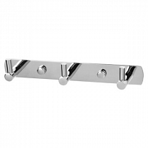 Вешалка настенная д/ванной нерж. Рыжий кот SSA-042-3, 3 крючка на сайте Стройсервис
