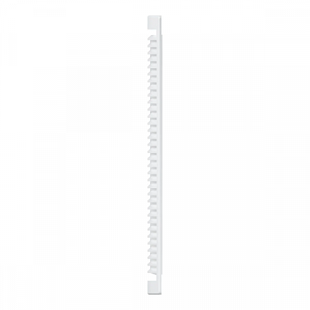 Решетка вытяжная пластиковая 3434РЦ цилиндрическая белая ERA