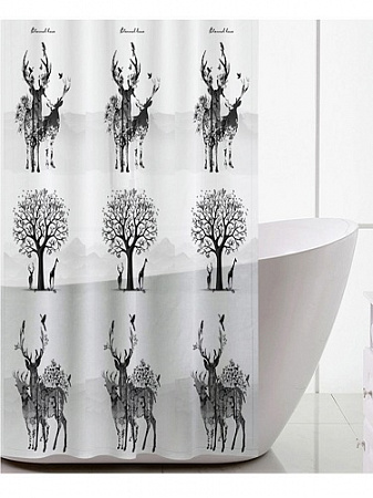 Занавеска для ВК 180*180см Elk 82  ( Peva) Sanitaryware на сайте Стройсервис
