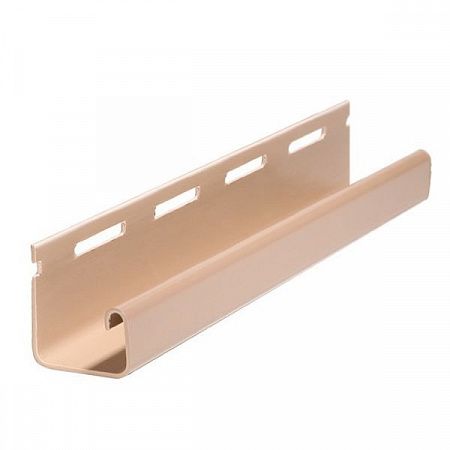 J-профиль к фасадной панели FineBer, бежевый 30*3000мм на сайте Стройсервис
