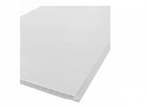 Панель ПВХ Белая матовая 8*250*3000мм 1шт=0,75м²  1уп=10шт Stella-Азия на сайте Стройсервис
