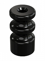 МЕЗОНИНЪ РЕТРО Изолятор двойной фарфор (керамика) черный (уп.15шт, цена за шт) GE70225-05 на сайте Стройсервис
