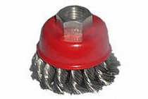 Щетка крацовка "чашка" 125мм крученая  на сайте Стройсервис
