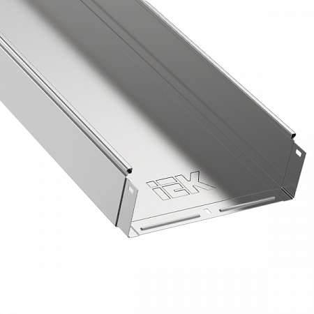 Лоток листовой неперфорированный 200х100 L3000 сталь 0.8мм IEK CLN10-100-200-3 на сайте Стройсервис
