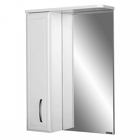 Шкаф-зеркало Блик 45 Идеал левый Домино DI44127HZ на сайте Стройсервис
