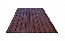 Профнастил RAL 8017  ШОКОЛАД      1,5м  С- 8   шир1,2м 1л=1,8м² на сайте Стройсервис
