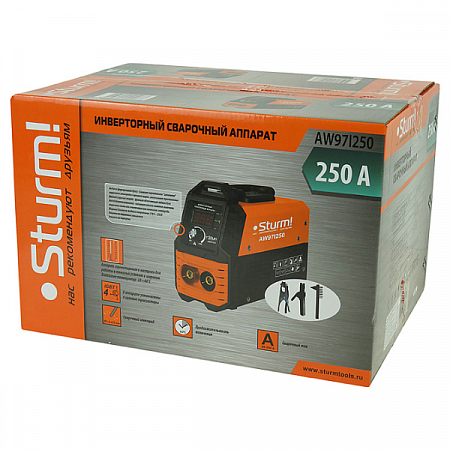 Сварочный инверторный аппарат AW-97I250 Sturm