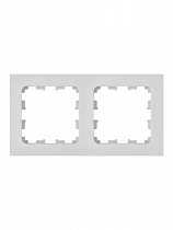 Рамка 2-м АСТРУМ, белый ЮЛИГ.735212.572 СВЕТОПРИБОР на сайте Стройсервис
