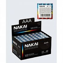 Батарейка LR 3 NAKAI Hi-Tech б/б 4S 40box на сайте Стройсервис
