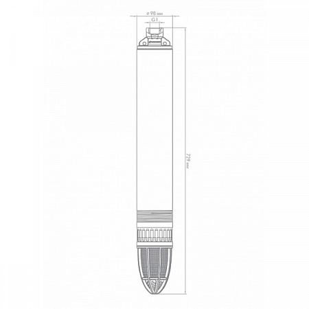 Насос погружной ВОДОМЕТ 40/50 Джилекс