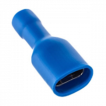 Клемма плоская полностью изолированная гнездо 6.6 мм 1.5-2.5 мм (РППи-м 2.5-(6.3)  Rexant  на сайте Стройсервис
