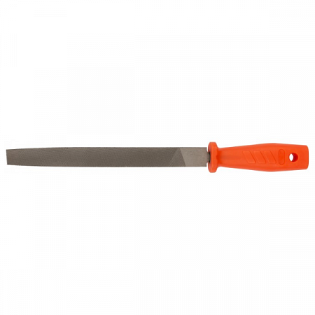 Напильник плоский 200мм с пласт. ручкой на сайте Стройсервис
