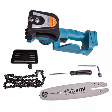 Пила цепная аккумуляторная 1BatterySystem CRS1808BL (без ЗУ и АКБ) Sturm (7)