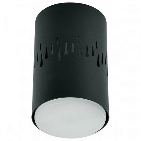 Feron св-к накл. спот под лампу GX53 св/д подсветка 4K черный 80x80x100 HL350 41454 на сайте Стройсервис
