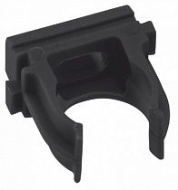 Крепеж-клипса d32 мм для электрики черный на сайте Стройсервис
