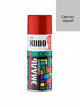 Аэрозоль- Эмаль алкидная универсальная Светло-Серая 520мл КУДО *12 на сайте Стройсервис
