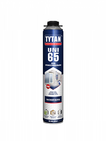 Пена монтажная профессиональная Tytan Professional UNI 65 750мл на сайте Стройсервис
