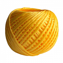 Шпагат полипропиленовый, 50м, желтый на сайте Стройсервис
