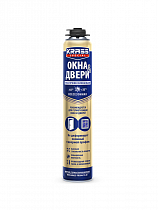 Пена KRASS Special для окон и дверей пистолетная Всесезонная 0,75л на сайте Стройсервис
