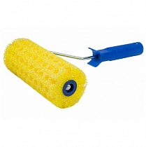 0309111 Валик структурный с ручкой, эффект "Гороховые дыры", 75/180мм, ручка 6мм на сайте Стройсервис
