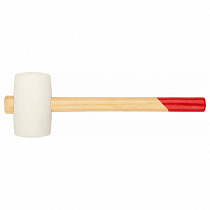 Киянка  450гр белая резина деревянная ручка на сайте Стройсервис
