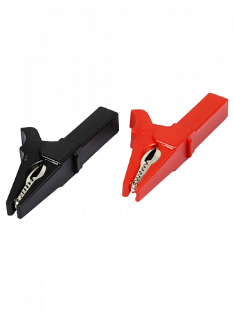 Зажим «крокодил» для тестера 15 А 53 мм гнездо «banana» ( 2шт.) 16-0033 Rexant на сайте Стройсервис
