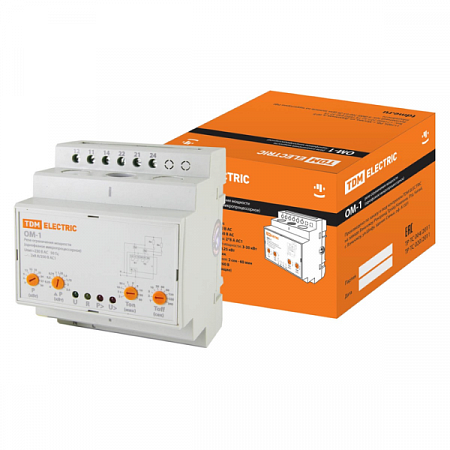 Реле ограничения мощности ОМ-1 3/30-Н-01 (1ф, 3-30кВт, 4мод, с реле напр.) TDM на сайте Стройсервис
