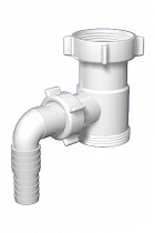 Отвод для стиральной машины 1 1/2х1 1/2 ВР/НР Ани М110 на сайте Стройсервис
