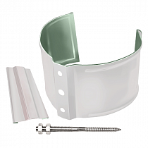 ДЕРЖАТЕЛЬ ТРУБЫ GRANDLINE OPTIMA 90 НА КИРПИЧ RAL9003 СИГНАЛЬНО-БЕЛЫЙ на сайте Стройсервис
