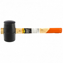 Киянка  340 гр.,черная резина деревянная рукоятка SPARTA на сайте Стройсервис
