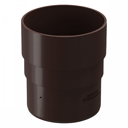 Муфта соединительная Docke PREMIUM шоколад ПВХ на сайте Стройсервис
