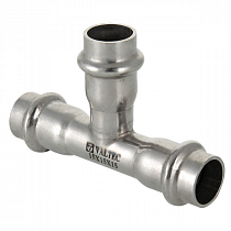 Тройник нерж. сталь D22 Valtec на сайте Стройсервис
