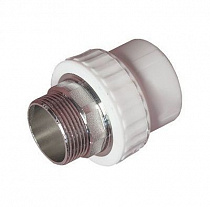 Муфта PP-R комбинированн Дн32х1/2" НР на сайте Стройсервис
