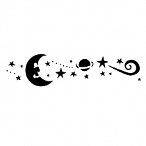 Трафарет для декора PQ tools «звездное небо»  на сайте Стройсервис
