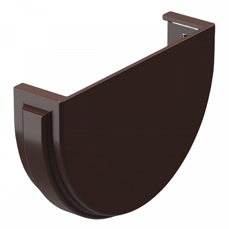 Заглушка желоба Docke PREMIUM шоколад ПВХ на сайте Стройсервис
