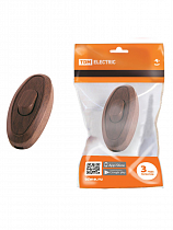 Выключатель на шнур 6А 250В ЭКО бук/венге TDM на сайте Стройсервис
