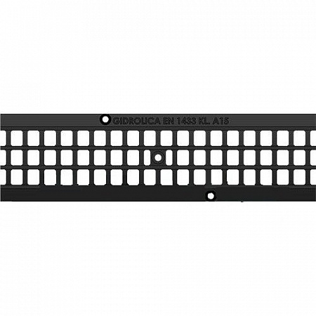 Решётка водоприёмная Gidrolica®Standart РВ-10.13,6.50 ячеистая пластиковая, кл. А15 на сайте Стройсервис
