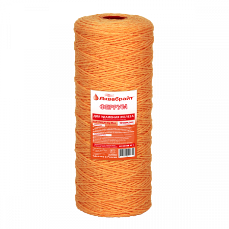 Картридж BigBlue 10" Феррум (АнтиЖелезо Веревочный)  на сайте Стройсервис
