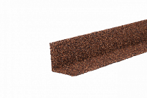 Уголок металлический внутренний терракотовый ТЕХНОНИКОЛЬ HAUBERK 50*50*1250мм  на сайте Стройсервис
