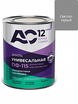 Эмаль ПФ-115 Светло-серая 0,8кг АС12 на сайте Стройсервис
