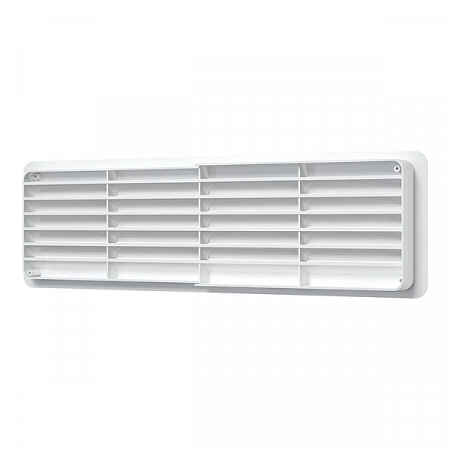 Решетка вытяжная пластиковая дверная 4513ДП белая ERA (2)